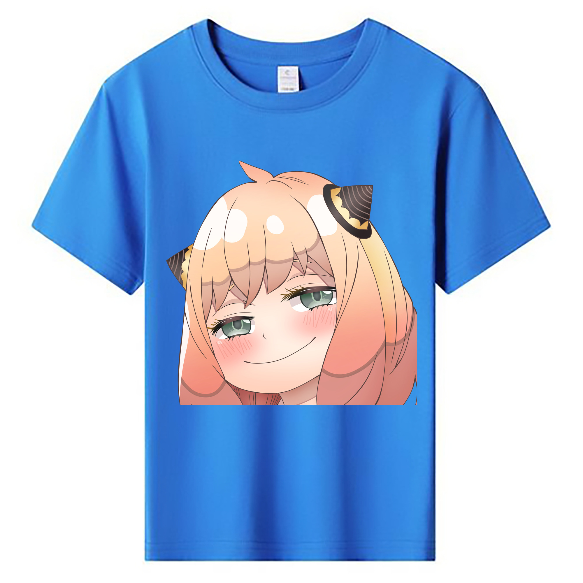 （画像用） SPY×FAMILY间谍家家酒 綿100％キッズTシャツ（フロントプリント）